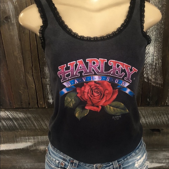 SOLD!Vintage Harley Davidson Tank - Picture 2 of 3